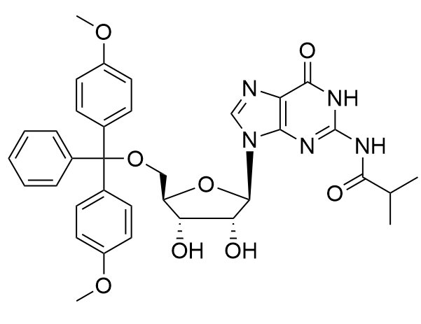 5'-O-(4,4'-二甲氧基三苯甲基)-N2-異丁?；?2'-鳥苷